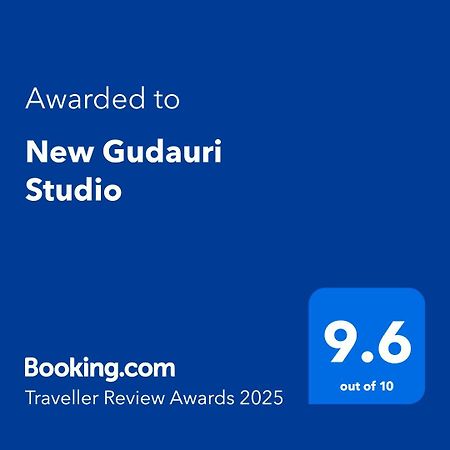 New Gudauri Studio Buitenkant foto