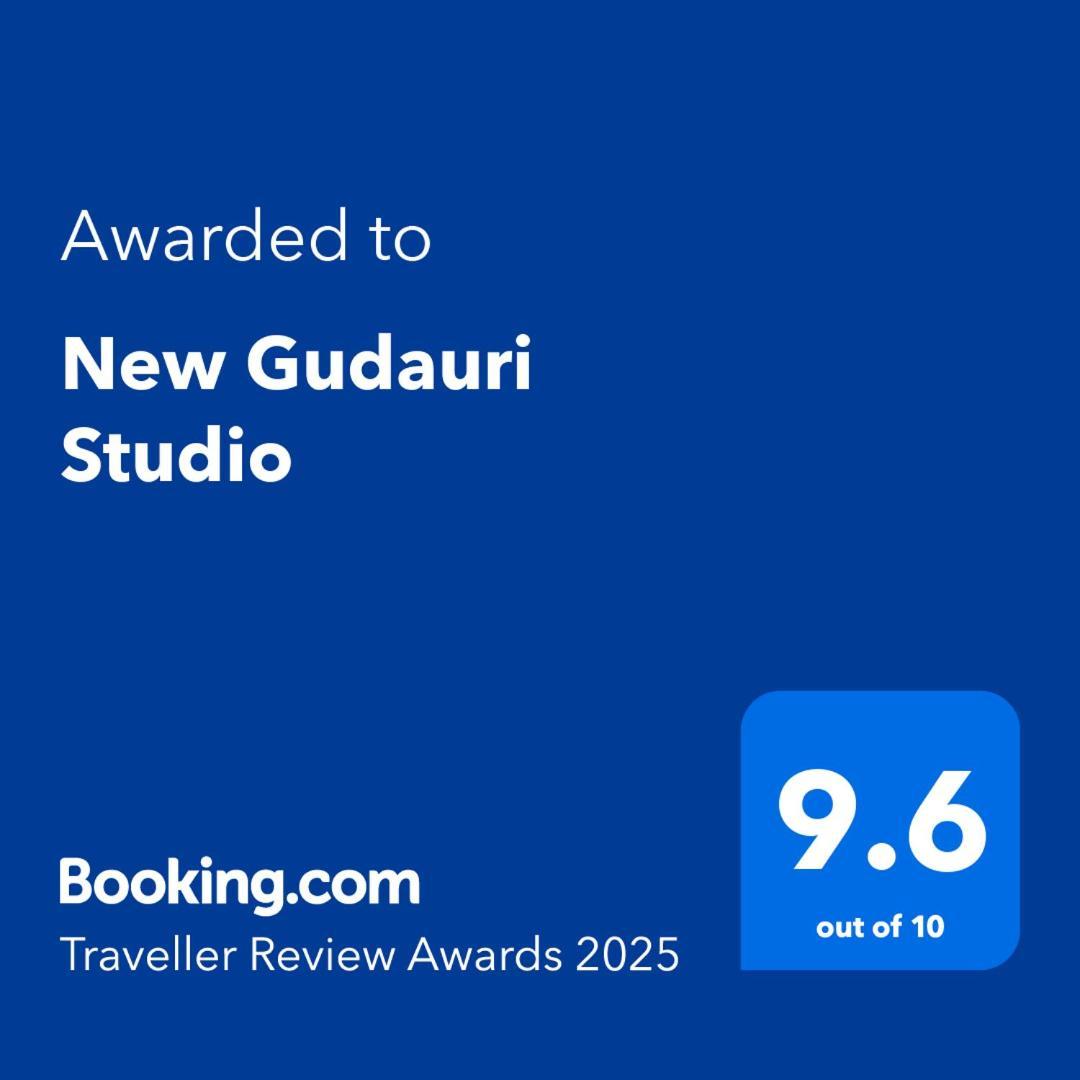 New Gudauri Studio Buitenkant foto